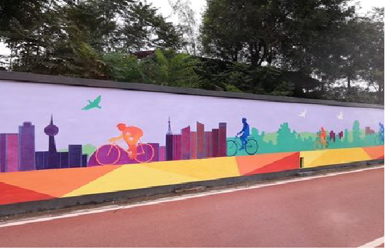 界首墙体彩绘-围墙