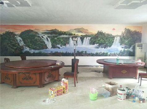 界首墙绘-写实风景