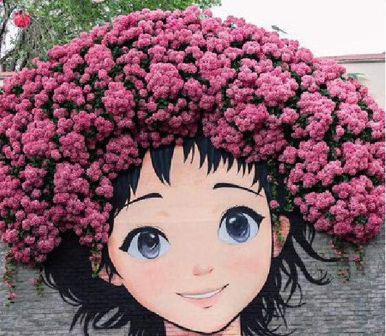 界首墙体彩绘-网红墙打卡