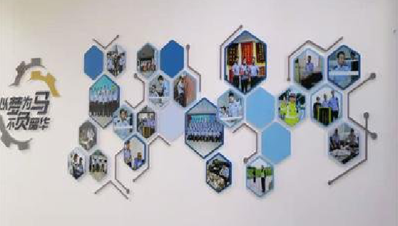 界首文化墙最常见的做法。