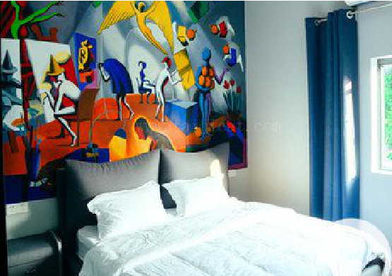 界首对于酒店的墙体彩绘而言更注重哪些方面？