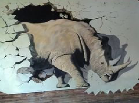 界首在墙绘中，如何绘制3D效果？