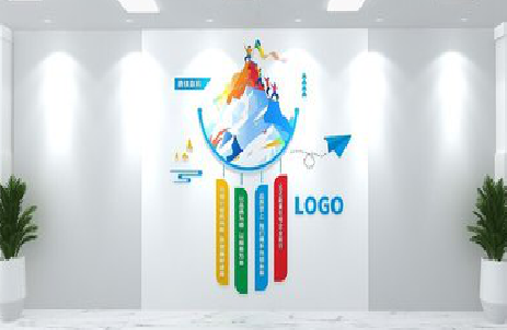 界首公司企业形象墙的工艺材料有哪些？